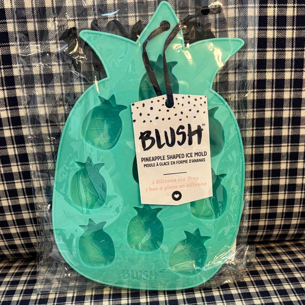 Blush Teal Pineapple Ice Tray